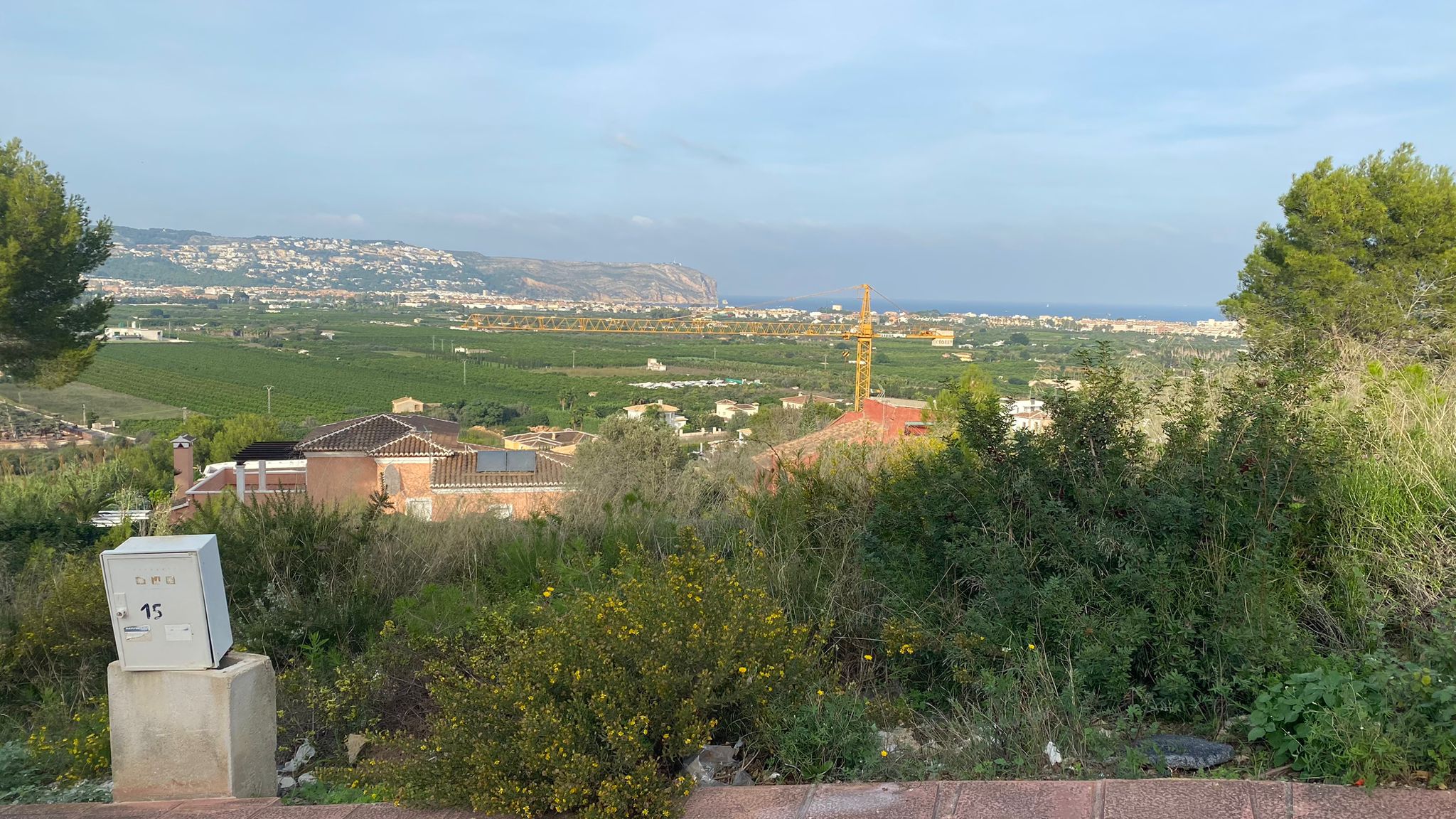 Plot with views in Javea